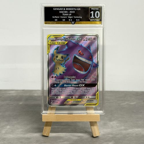 Gengar & Mimikyu-GX – 164/181 – 2019 – Team Up |  Get Graded Pristine 10